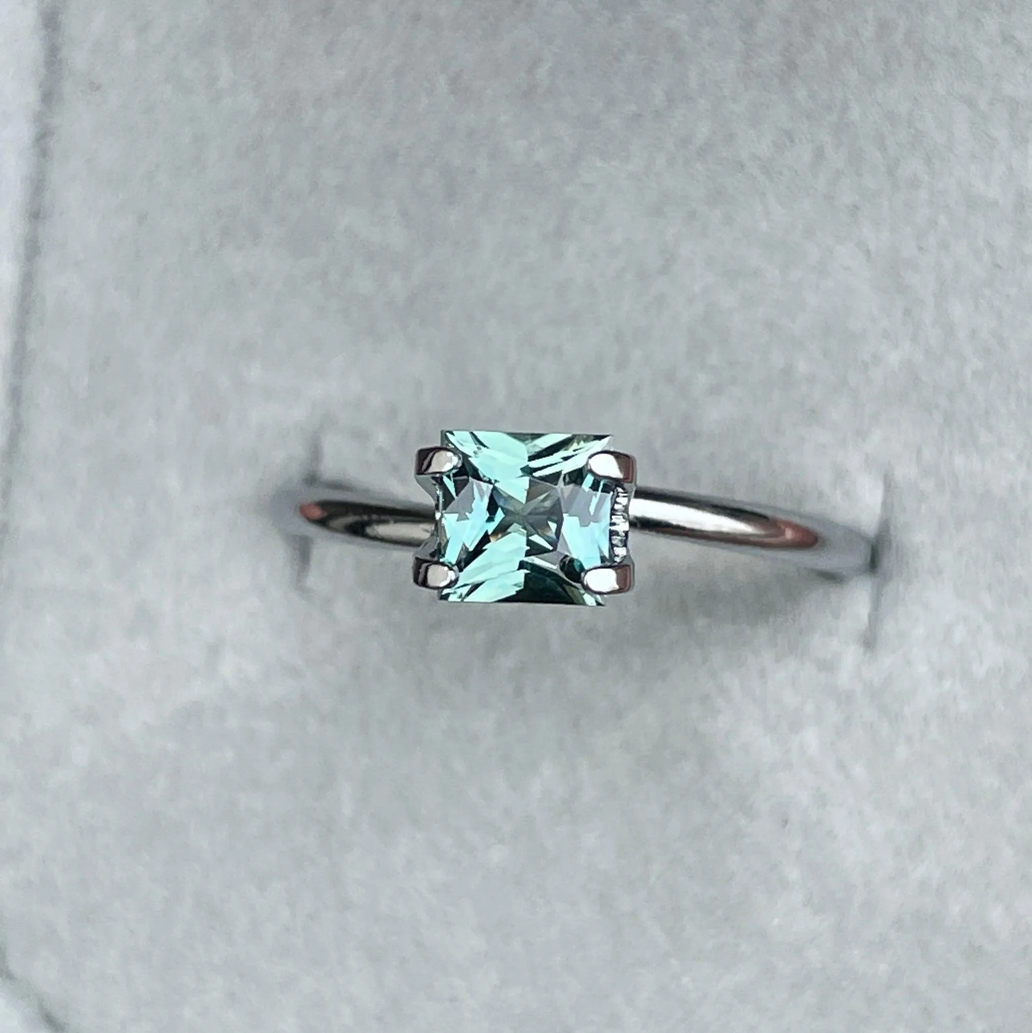 Teal Blue Green Sapphire 0.84 Ct, Natural Blue Green Sapphire Ring, Teal Sapphire Engagement Ring, bespoke Ring, For Custom ring Loose gem