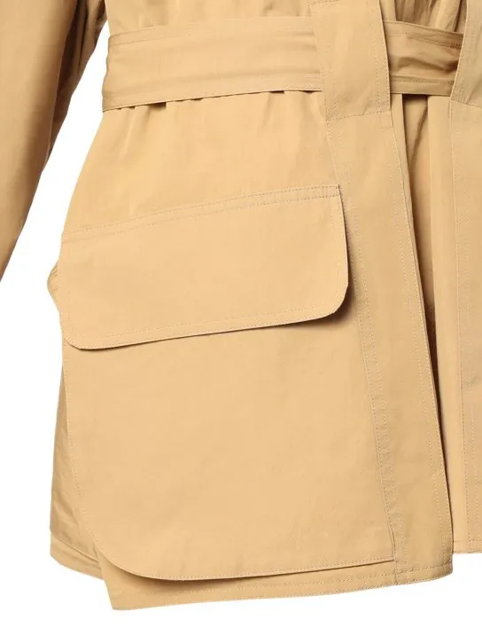 The Row   Pierrick papery technic belted jacket 