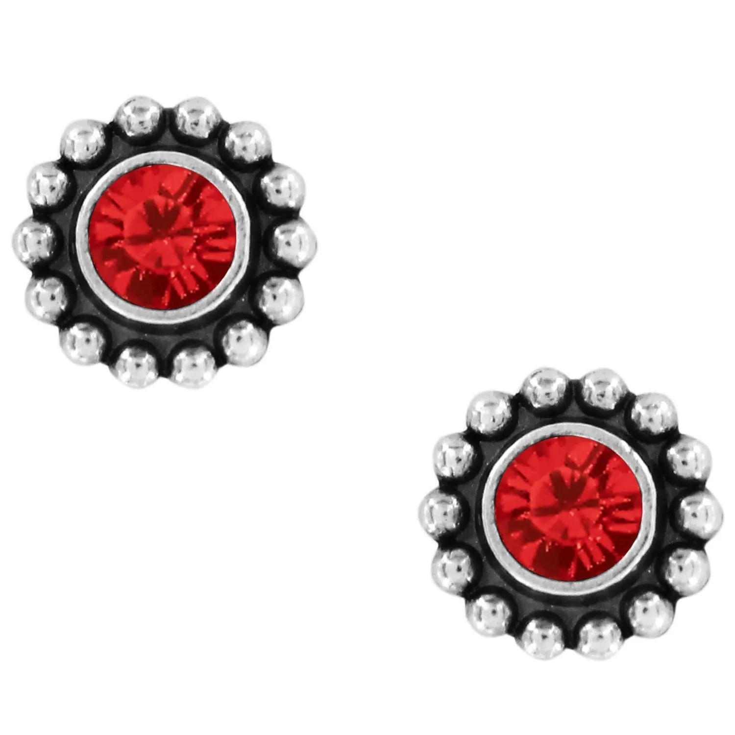 Twinkle Mini Post Earrings - Ruby