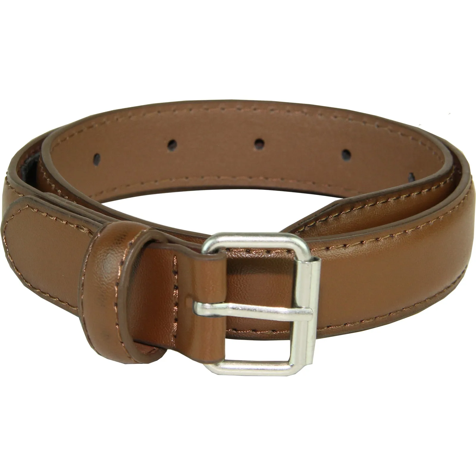 Vangelo Kid Genuine Leather Classic Dress Belt Brown