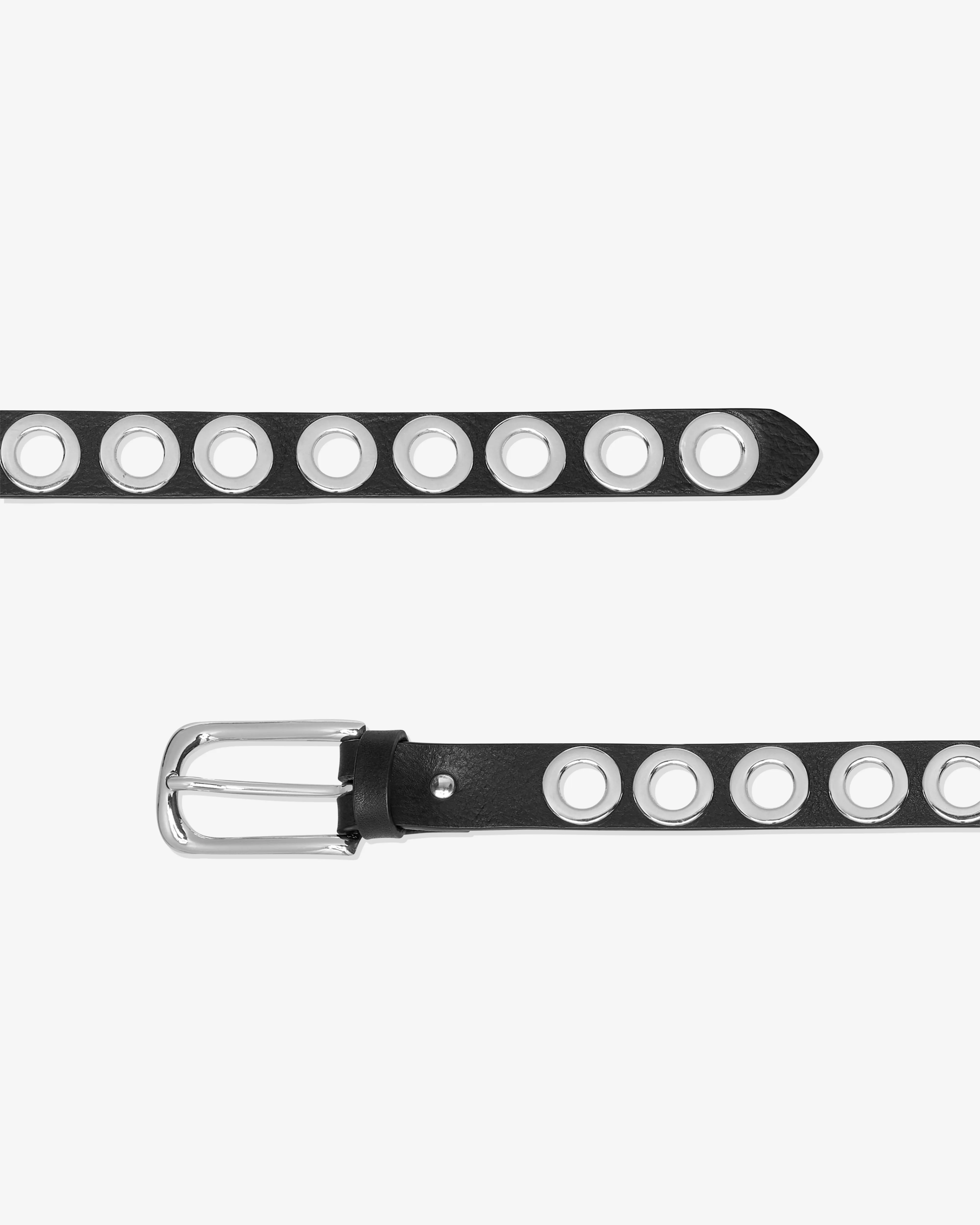 Vaquera - Women's Grommeted Necklace - (Black)
