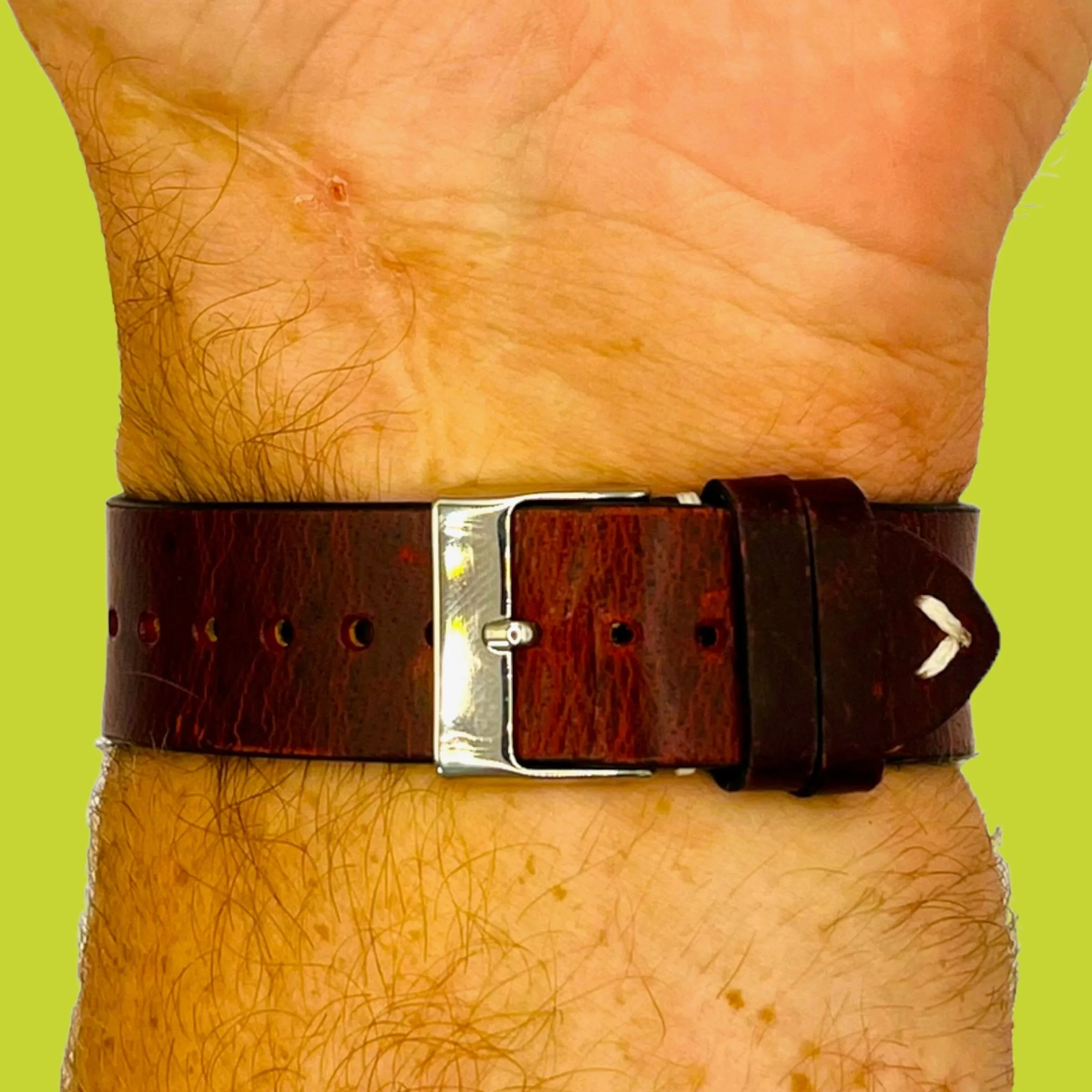 Vintage Oiled Leather Watch Straps Compatible with the Xiaomi Redmi Watch 2 & Redmi Watch 2 Lite