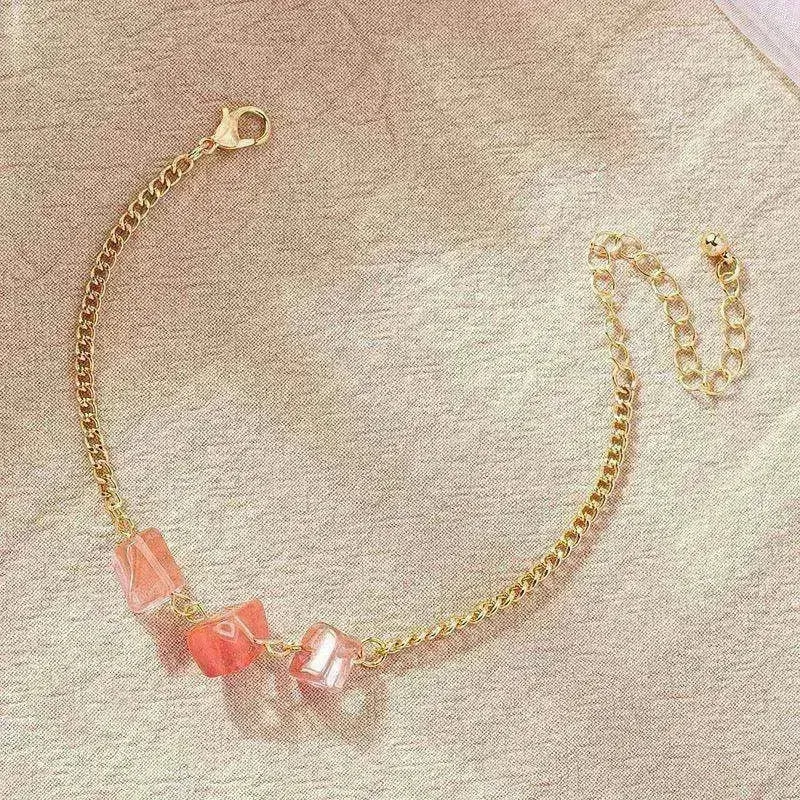 Women's Fashion Temperament Irregular Natural Crushed Stone Bracelet