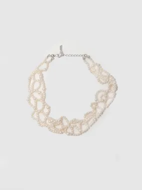 XL Lace Pearl Choker - Archival Collection
